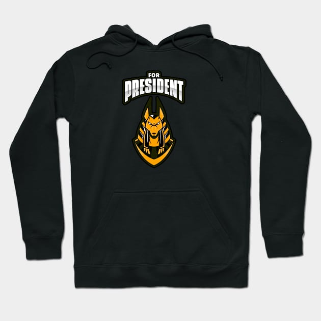 Egyptian God for President Hoodie by Boga